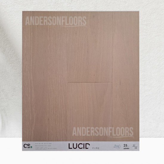 Canadian Standard, LUCID Planks 7½” x 3/4" Engineered Hardwood - Pure Canadian Standard, LUCID Planks 7½” x 3/4" Engineered Hardwood - Pure